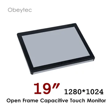 19inch Projected Capacitive Touch computer monitor, 1280*1024, 250cd/m2, for gaming kiosk, industrial, terminal OB-OPM190
19inch Projected Capacitive Touch computer monitor, 1280*1024, 250cd/m2, for gaming kiosk, industrial, terminal OB-OPM190