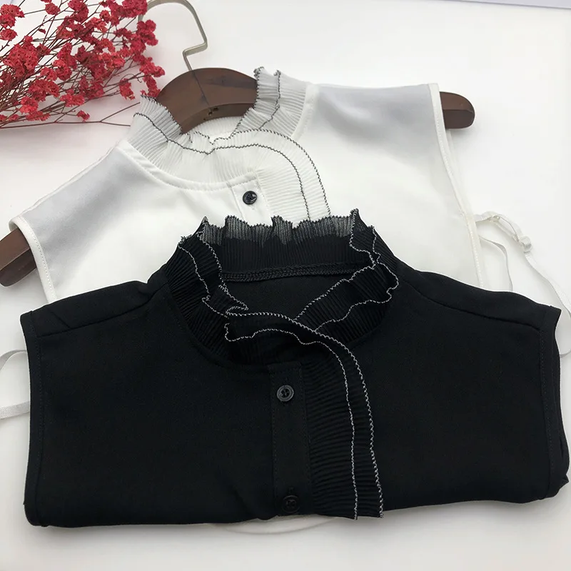 Linbaiway Ladies Shirt False Collars Fake Collar Stand Blouse Top Women Clothes 2023 Half-Shirt Detachable Shirt Nep Kraagie
Linbaiway Ladies Shirt False Collars Fake Collar Stand Blouse Top Women Clothes 2023 Half-Shirt Detachable Shirt Nep Kraagie