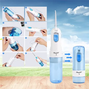 CkeyiN 150mL Oral Irrigator Dental Portable Water Flosser USB Rechargeable Water Jet Flosser Irrigator Teeth Cleaning Oral Care
CkeyiN 150mL Oral Irrigator Dental Portable Water Flosser USB Rechargeable Water Jet Flosser Irrigator Teeth Cleaning Oral Care
