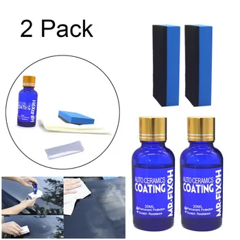 2pcs 9H Car Oxidation Liquid Ceramic Coat Super Hydrophobic Glass Coating Set Polysiloxane and materials Care Multicolor H9
2pcs 9H Car Oxidation Liquid Ceramic Coat Super Hydrophobic Glass Coating Set Polysiloxane and materials Care Multicolor H9