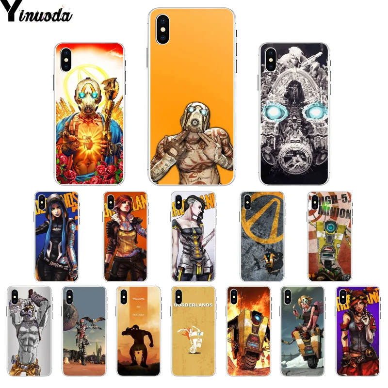 Yinuoda Hot Video game Borderlands Pattern TPU Soft Phone Cell Phone Case for iPhone 8 7 6 6S Plus 5 5S SE XR X XS MAX
Yinuoda Hot Video game Borderlands Pattern TPU Soft Phone Cell Phone Case for iPhone 8 7 6 6S Plus 5 5S SE XR X XS MAX
