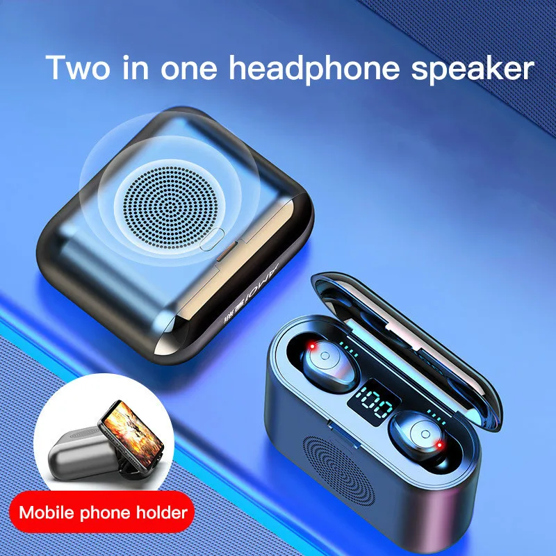 Wireless Headphones Bluetooth TWS Earphone 3500mAh Touchable with Microphone Sport Music Earbuds Speaker Headsets Gamer F9- i12
Wireless Headphones Bluetooth TWS Earphone 3500mAh Touchable with Microphone Sport Music Earbuds Speaker Headsets Gamer F9- i12