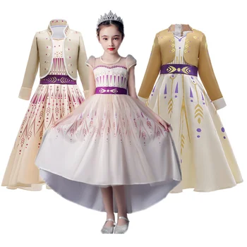 Baby Girls Dress Christmas Anna Elsa Cosplay Costume Girl Princess Dress for Birthday Party Clothing
Baby Girls Dress Christmas Anna Elsa Cosplay Costume Girl Princess Dress for Birthday Party Clothing