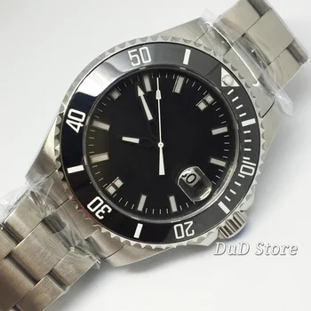 Bliger 43mm Steel Case Sapphire glass Black Sterile Dial ceramics bezel Automatic movement Luminous Men's Casual Wristwatch
Bliger 43mm Steel Case Sapphire glass Black Sterile Dial ceramics bezel Automatic movement Luminous Men's Casual Wristwatch