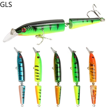 2 Segment Hard Artificial Swim bait 10.5cm 8.9g Sinking Wobblers Fishing Lures Crankbait For Tackle
2 Segment Hard Artificial Swim bait 10.5cm 8.9g Sinking Wobblers Fishing Lures Crankbait For Tackle