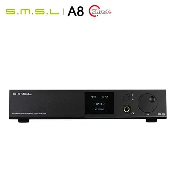 Original SMSL A8 Hi-Res HIFI Headphone Amplifier DAC Decoder XMOS Solution ICEpower 125Wx2 Module AK4490 Supports PCM AMP
Original SMSL A8 Hi-Res HIFI Headphone Amplifier DAC Decoder XMOS Solution ICEpower 125Wx2 Module AK4490 Supports PCM AMP