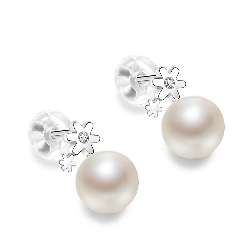 Freshwater Pearl Earrings S925 Silver Stud Earrings Round White 6-7mm Earring Fashion Jewelry Natural For Girlfriend Gift 2019
Freshwater Pearl Earrings S925 Silver Stud Earrings Round White 6-7mm Earring Fashion Jewelry Natural For Girlfriend Gift 2019