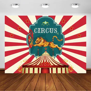 Red Tent Circus Backdrops Circus Party Tiger Birthday Photography Background Custom Decorations Photo Studio
Red Tent Circus Backdrops Circus Party Tiger Birthday Photography Background Custom Decorations Photo Studio