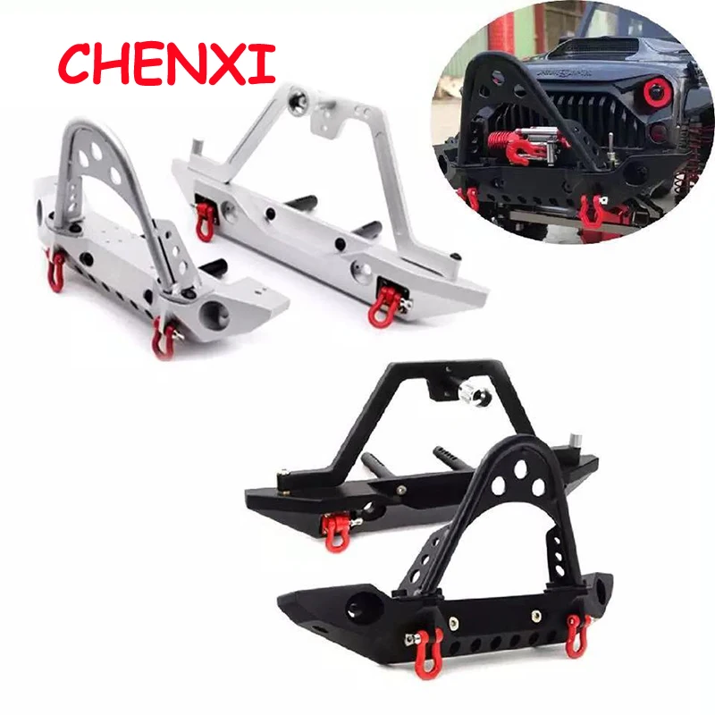 1Set Metal Front and Rear Bumper for 1:10 RC Crawler Car Defender SCX10 TRX4 SCX10 II 90046 90047 SCX10 III AXI03007 L09
1Set Metal Front and Rear Bumper for 1:10 RC Crawler Car Defender SCX10 TRX4 SCX10 II 90046 90047 SCX10 III AXI03007 L09