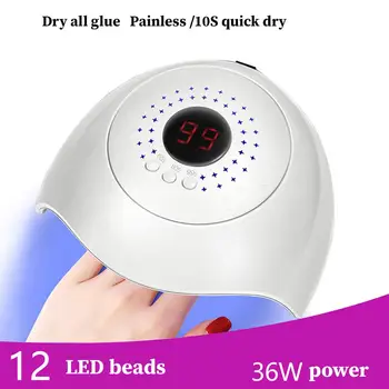 Blue ZOO 36 W LED Red Blue Light Intelligent Induction Display Phototherapy Manicure Machine Tool
Blue ZOO 36 W LED Red Blue Light Intelligent Induction Display Phototherapy Manicure Machine Tool