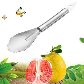 Stainless Steel Grapefruit Knife Long Handle Easy Open Grapefruit Paring Knife Serrated Edges Fruit Knife Cutter Kitchen Tool
Stainless Steel Grapefruit Knife Long Handle Easy Open Grapefruit Paring Knife Serrated Edges Fruit Knife Cutter Kitchen Tool