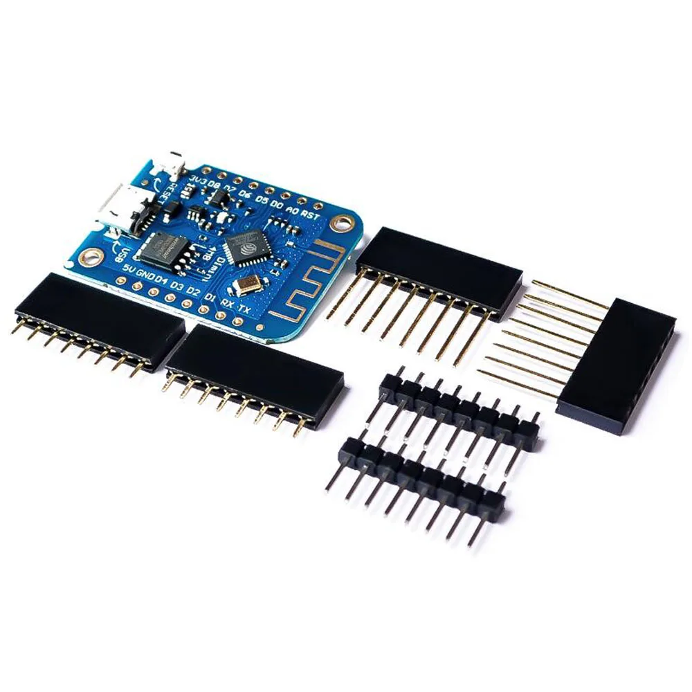 D1 Mini V3.0.0 4MB WIFI IoT Development Board Based on ESP8266 Compatible with Nodemcu
D1 Mini V3.0.0 4MB WIFI IoT Development Board Based on ESP8266 Compatible with Nodemcu