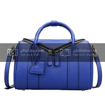 QZUnique Women's Double Zippered Genuine Leather Pillow Type Top Handle Cross Body Shoulder Bag Blue
QZUnique Women's Double Zippered Genuine Leather Pillow Type Top Handle Cross Body Shoulder Bag Blue