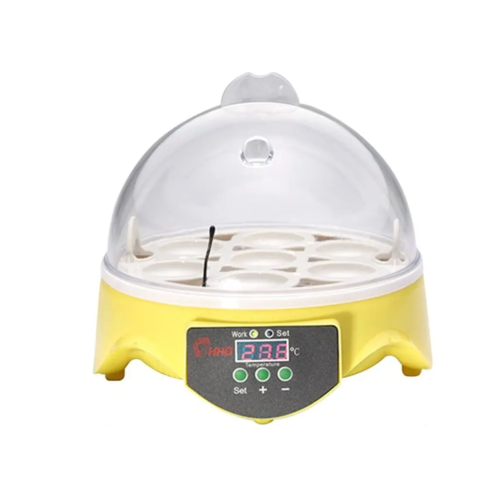 7 Egg Incubator Poultry Brooder Small Equipment Incubator Automatic Poultry Household Goose Quail Chicken Hatcher Machine
7 Egg Incubator Poultry Brooder Small Equipment Incubator Automatic Poultry Household Goose Quail Chicken Hatcher Machine