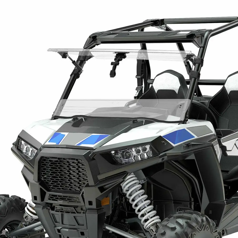 KEMIMOTO Flip Windshield Windscreen UTV for Polaris RZR 4 S 900 RZR S /XP 1000 2014 2015 2016 2017 2018 2019