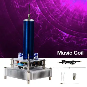 8-32V Music Coil Acrylic Base Shell Arc Plasma Loudspeaker Wireless Transmission Experiment Desktop Toy Model
8-32V Music Coil Acrylic Base Shell Arc Plasma Loudspeaker Wireless Transmission Experiment Desktop Toy Model