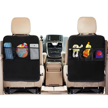 AUTOYOUTH Kick Mats Back Seat Protectors Storage Organizer Pocket 2PC Universal Kids Car Auto Seat Back Protector Cover Black 
AUTOYOUTH Kick Mats Back Seat Protectors Storage Organizer Pocket 2PC Universal Kids Car Auto Seat Back Protector Cover Black