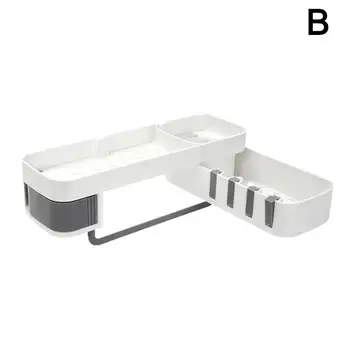 Bathroom Storage Shelf Innovative drainage layer tripod Installation Kitchen Seamless 180 Tripod Wall Angle Large Adjustmen D8A4
Bathroom Storage Shelf Innovative drainage layer tripod Installation Kitchen Seamless 180 Tripod Wall Angle Large Adjustmen D8A4