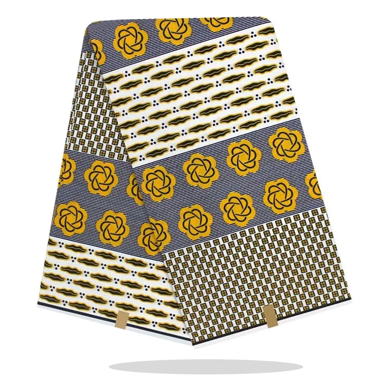 100%Cotton Fabric Veritable High Quality African Wax Print Fabric 6 Yards Real Soft Ankara Wax Printed Fabric For Sewing HL18-49
100%Cotton Fabric Veritable High Quality African Wax Print Fabric 6 Yards Real Soft Ankara Wax Printed Fabric For Sewing HL18-49