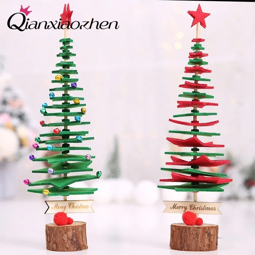 Qianxiaozhen DIY Christmas Tree Christmas Table Decoration Christmas Home Decorations Gift Christmas Ornaments
Qianxiaozhen DIY Christmas Tree Christmas Table Decoration Christmas Home Decorations Gift Christmas Ornaments