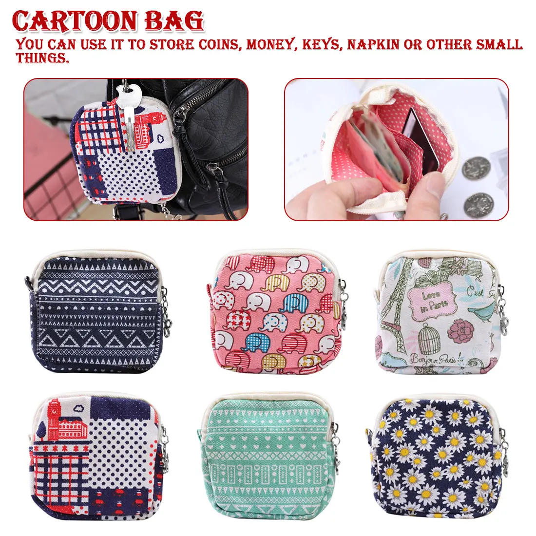 Feminine Hygiene portable mini bag 1PC NEW Sanitary Towel Napkin Pad Tampon Purse Holder Case Bag Organizer Pouch girls
Feminine Hygiene portable mini bag 1PC NEW Sanitary Towel Napkin Pad Tampon Purse Holder Case Bag Organizer Pouch girls