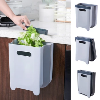 9L Kitchen Hanging Trash Can Folding Waste Bin Wall Mounted Kitchen Cabinet for Car Door Bathroom Toilet Waste Storage Bucket
9L Kitchen Hanging Trash Can Folding Waste Bin Wall Mounted Kitchen Cabinet for Car Door Bathroom Toilet Waste Storage Bucket