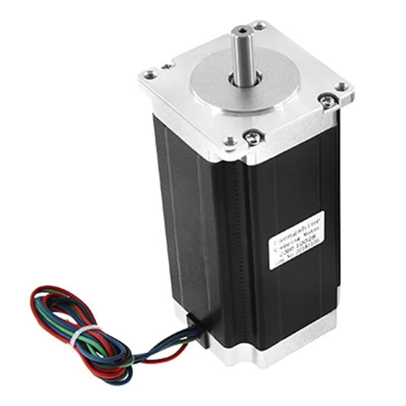 Nema23 Stepper Motor 57X112mm 3.2Nm D=8mm CNC Stepping Motor Single Shaft 457Oz-In for CNC Machine, 3D Printer
Nema23 Stepper Motor 57X112mm 3.2Nm D=8mm CNC Stepping Motor Single Shaft 457Oz-In for CNC Machine, 3D Printer