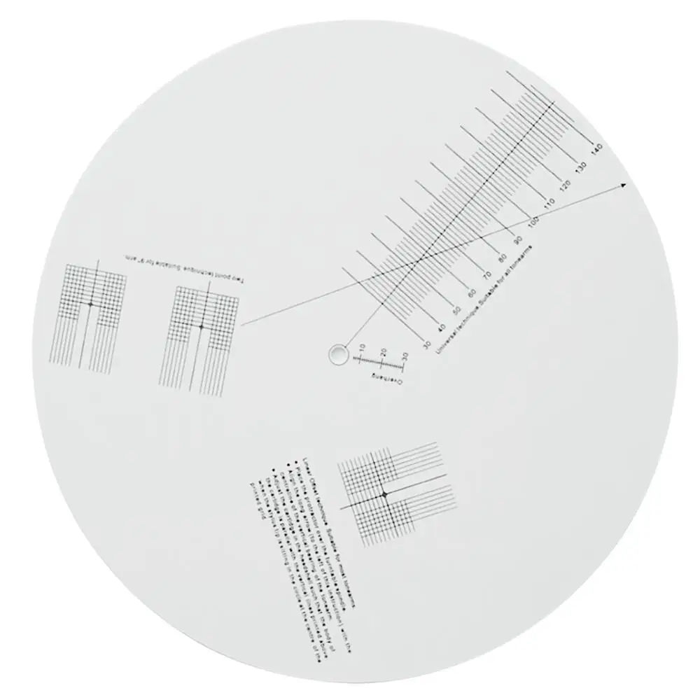 Anti-sliding LP Vinyl Record Pickup Calibration Plate Distance Gauge Protractor Adjustment Tool Ruler for Turntable Accessories
Anti-sliding LP Vinyl Record Pickup Calibration Plate Distance Gauge Protractor Adjustment Tool Ruler for Turntable Accessories