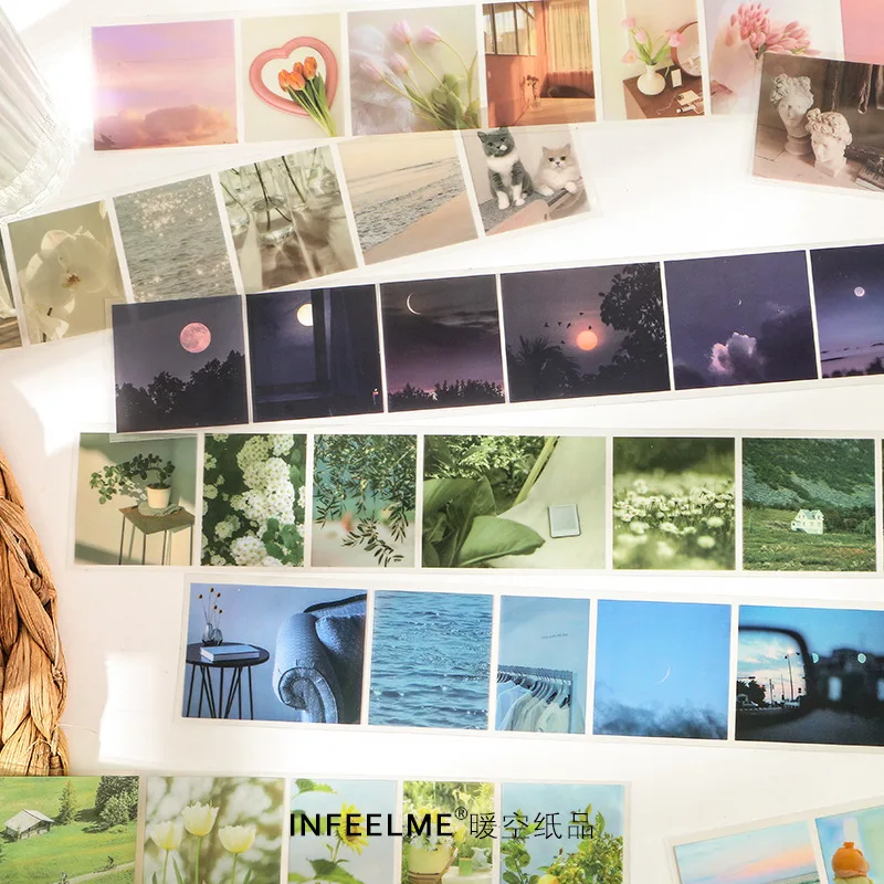PET Long Strip Neon Forest Sea Boat PET+washi Paper+writing Paper Journal Album DIY School Supplies
PET Long Strip Neon Forest Sea Boat PET+washi Paper+writing Paper Journal Album DIY School Supplies