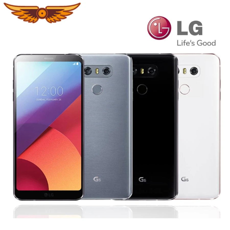 Original LG G6 H871/H873/VS988 Snapdragon 821 Dual Rear Camera 5.7 Inches 4GB RAM 32GB ROM 13.0MP LTE 4G Used Cellphone | Мобильные