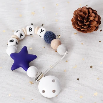 Silicone Dummy Clip-Personalized Dummy Clip-Nipple Clip-Virtual Chain-Virtual Frame-Male And Female Baby- Royal Blue Star Clip
Silicone Dummy Clip-Personalized Dummy Clip-Nipple Clip-Virtual Chain-Virtual Frame-Male And Female Baby- Royal Blue Star Clip