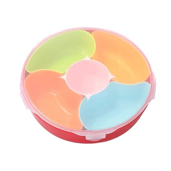 Sectional Serving Bowl with Cover Candy Dish Dried Fruit Plate Snack Candy Tray Dropshipping FAS
Sectional Serving Bowl with Cover Candy Dish Dried Fruit Plate Snack Candy Tray Dropshipping FAS