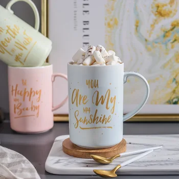 Nordic Ceramic Mug Simple Couples Coffee Cup with Handle 400ml Large Capacity Household Breakfast Milk Mugs Office Drinking Cups
Nordic Ceramic Mug Simple Couples Coffee Cup with Handle 400ml Large Capacity Household Breakfast Milk Mugs Office Drinking Cups
