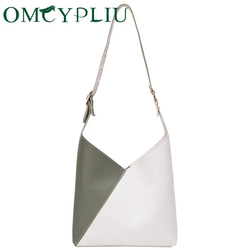 Contrast Color Bags For Women New 2019 Fashion Bucket Bag Shoulder Messenger Handbag Leisure Woman Bag bolsa feminina
Contrast Color Bags For Women New 2019 Fashion Bucket Bag Shoulder Messenger Handbag Leisure Woman Bag bolsa feminina