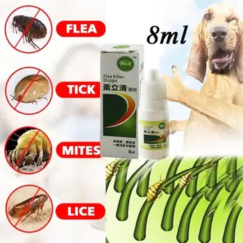 Hot 8ml Pets Anti-flea Drops Dogs Insecticide Flea Lice Insect Killer Liquid Cat Skin Care Spray Deworming Flea Treatment Drops
Hot 8ml Pets Anti-flea Drops Dogs Insecticide Flea Lice Insect Killer Liquid Cat Skin Care Spray Deworming Flea Treatment Drops