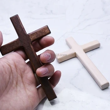 2pcs Handmade Wooden Crosses Crucifix Jesus Christ Ornaments Religious Charm Necklace Pendant Making
2pcs Handmade Wooden Crosses Crucifix Jesus Christ Ornaments Religious Charm Necklace Pendant Making