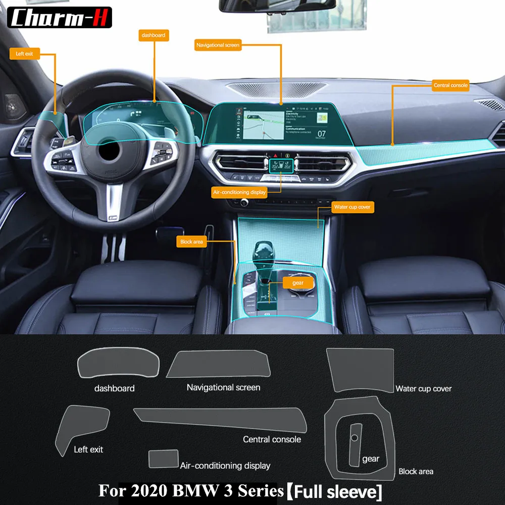 Self Healing Navigation Display Gear Protective Film Interior Screen Central Console Protector Sticker For BMW 3 Series G20 2019
Self Healing Navigation Display Gear Protective Film Interior Screen Central Console Protector Sticker For BMW 3 Series G20 2019