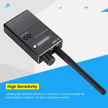 G318 Wireless Signal Bug Detector Anti-Spy Bug Detector GPS Location Finder Tracker Frequency Scanner
G318 Wireless Signal Bug Detector Anti-Spy Bug Detector GPS Location Finder Tracker Frequency Scanner