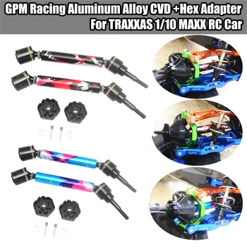 Hot! GPM Racing Aluminum Alloy CVD +Hex Adapter For 1/10 MAXX RC Car Baby Toys New Year Gift For Kids Juguetes игрушечный
Hot! GPM Racing Aluminum Alloy CVD +Hex Adapter For 1/10 MAXX RC Car Baby Toys New Year Gift For Kids Juguetes игрушечный