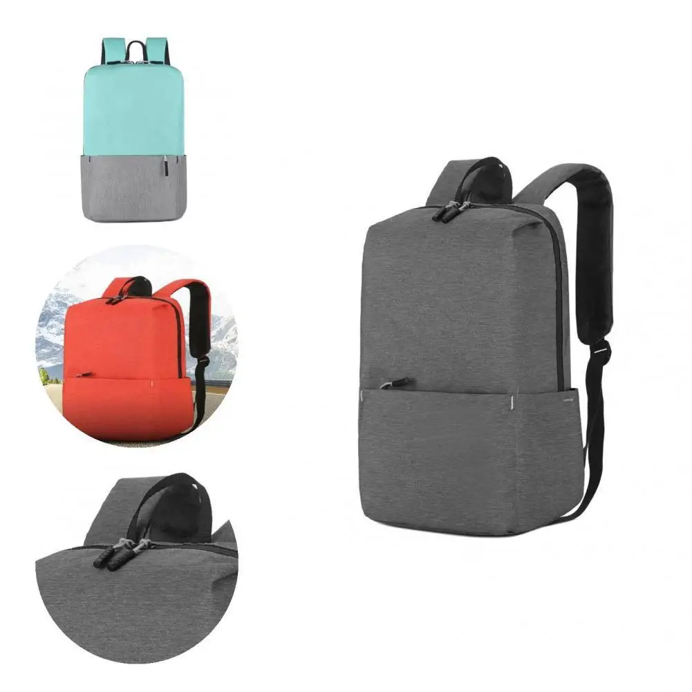 Unisex Mini Backpack Color Contrast Lightweight Women Men Shoulder Bag Backpack Travel Bag
Unisex Mini Backpack Color Contrast Lightweight Women Men Shoulder Bag Backpack Travel Bag