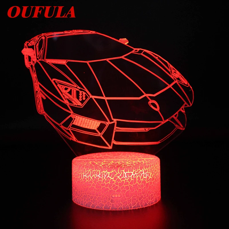 Night LED Light Novelty 3D lamp Car Cute Toy Gift 7 Color Abstract Artist Graphic Cartoon Atmosphere Lamp For Children Kids Room
Night LED Light Novelty 3D lamp Car Cute Toy Gift 7 Color Abstract Artist Graphic Cartoon Atmosphere Lamp For Children Kids Room