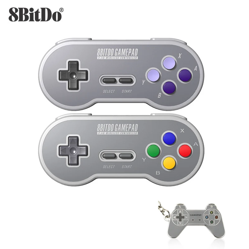 8BitDo SF30 SN30 Gamepad Wireless Game Controller With 2.4G NES for Android PC Mac
8BitDo SF30 SN30 Gamepad Wireless Game Controller With 2.4G NES for Android PC Mac