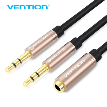 Vention 3.5mm Aux Audio Extension Cable Jack 3.5 Female to Dual Male Earphone Headphone AUX Splitter for Computer Laptop iPhone
Vention 3.5mm Aux Audio Extension Cable Jack 3.5 Female to Dual Male Earphone Headphone AUX Splitter for Computer Laptop iPhone