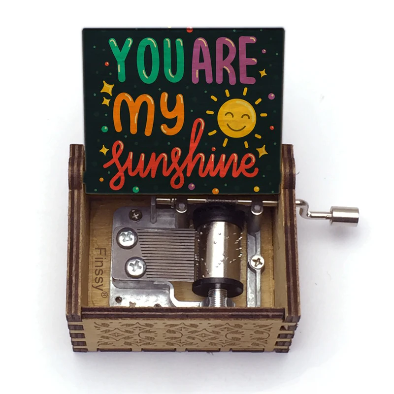 You Are My Sunshine Love Quotes Print Theme Music Hand Wooden Music Box Girlfriend Wife Birthday Anniversary Gift New Year Gift 
You Are My Sunshine Love Quotes Print Theme Music Hand Wooden Music Box Girlfriend Wife Birthday Anniversary Gift New Year Gift