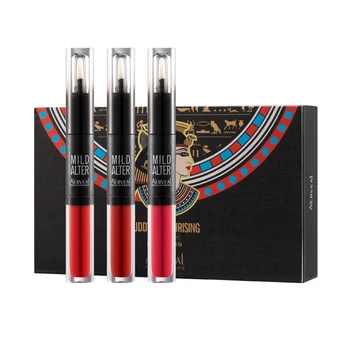 Double-end Lip Gloss Moisturizing Waterproof Non-stick Cup Long Lasting Shimmer Matte Liquid Lipstick
Double-end Lip Gloss Moisturizing Waterproof Non-stick Cup Long Lasting Shimmer Matte Liquid Lipstick