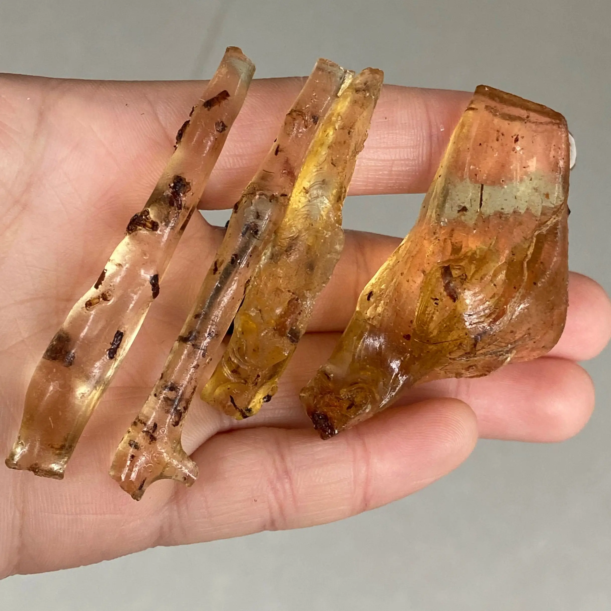 Beautiful Natural Amber Beeswax Raw Stone Insect Specimens Teaching Material Collection Gift | Дом и сад