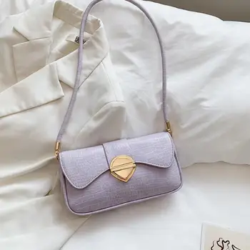 2020 New Korean Style Fashion Crocodile Retro Underarm Bag Female Summer Simple One-Shoulder Baguette Bag
2020 New Korean Style Fashion Crocodile Retro Underarm Bag Female Summer Simple One-Shoulder Baguette Bag