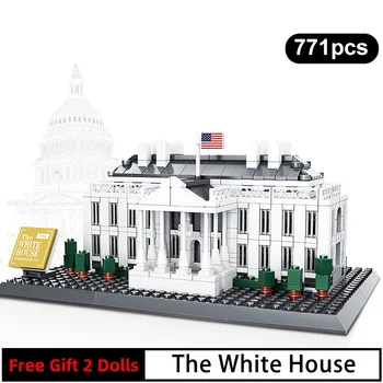 778pcs 7018 World Famous Architecture The White House USA Presidential Palace Building Blocks Bricks Models for Children Gifts
778pcs 7018 World Famous Architecture The White House USA Presidential Palace Building Blocks Bricks Models for Children Gifts