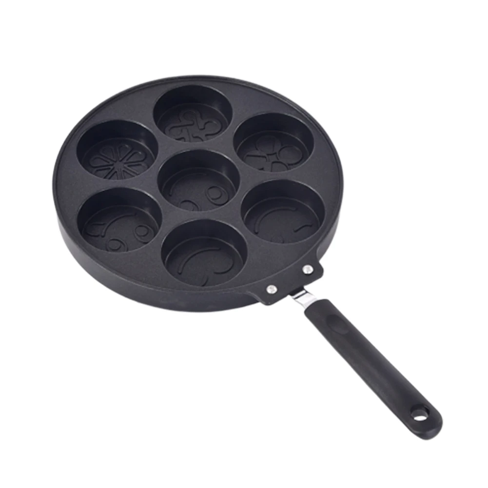 7 Holes Egg Dumpling Pancake Pan Kitchen Aluminium Home Baking Cake Non Stick Cartoon Enjoy DIY Breakfast Omelette Professional
7 Holes Egg Dumpling Pancake Pan Kitchen Aluminium Home Baking Cake Non Stick Cartoon Enjoy DIY Breakfast Omelette Professional