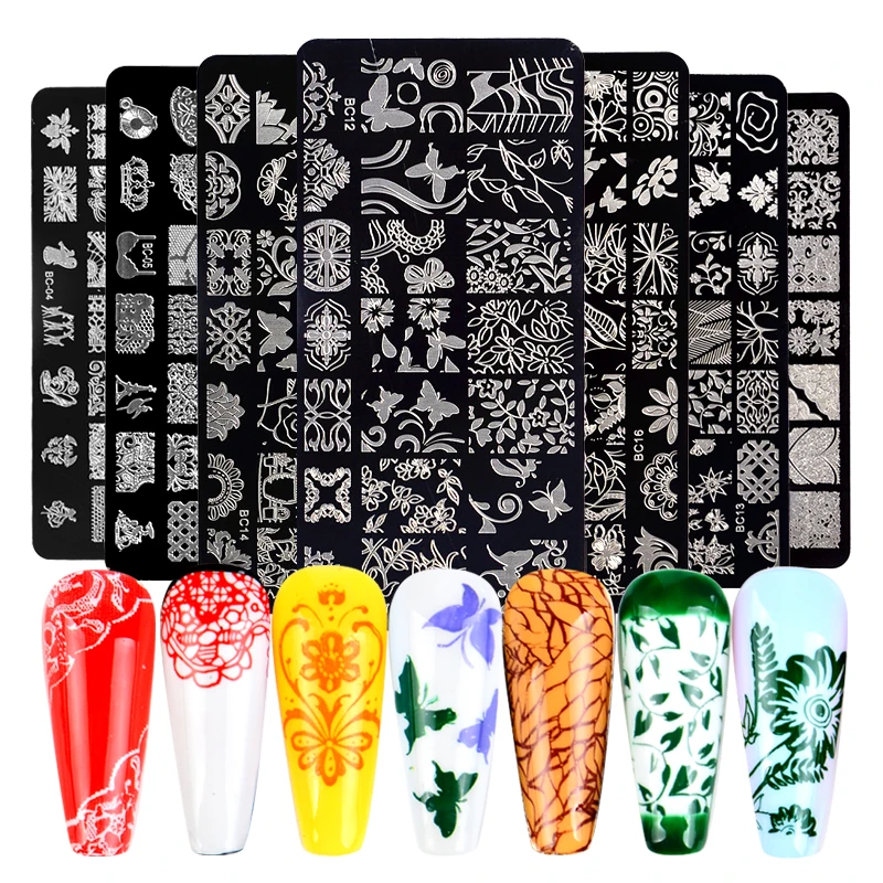 Animal Image Stamp Plates Stripe Grid Mixed Pattern Nail Stamping Templates Stencil Flower Printing Tool
Animal Image Stamp Plates Stripe Grid Mixed Pattern Nail Stamping Templates Stencil Flower Printing Tool